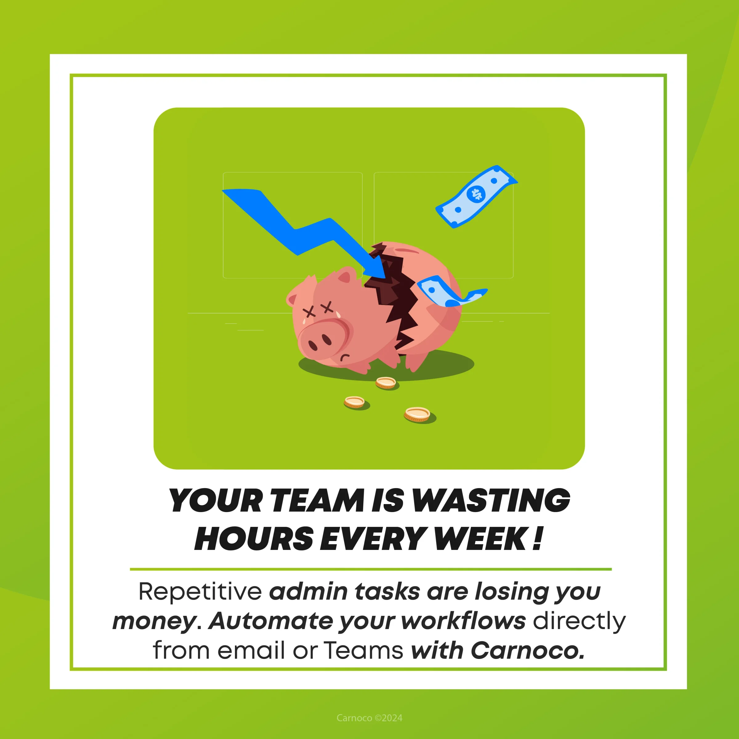 Carnoco LinkedIn post — June