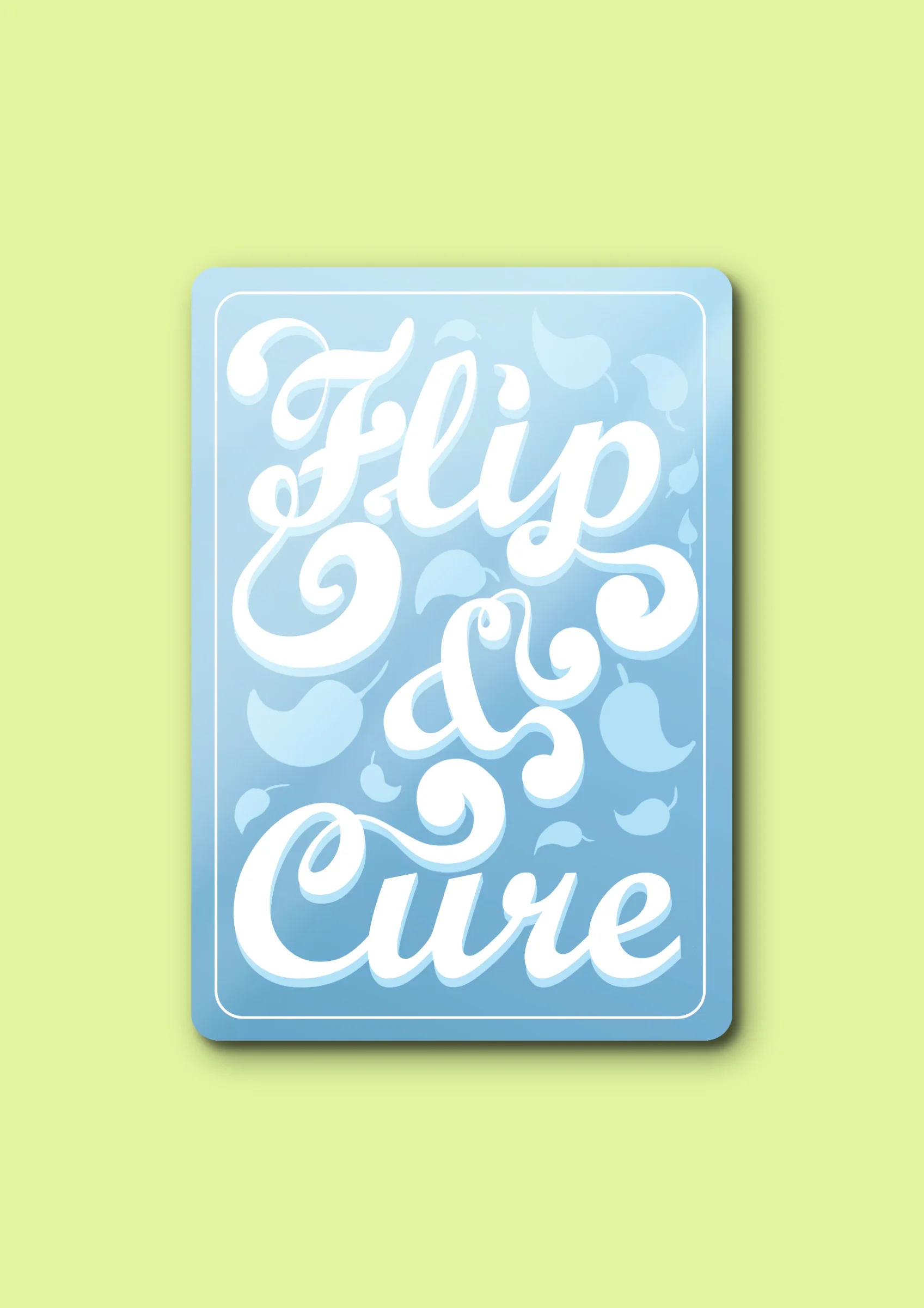 Card design — yellow variant