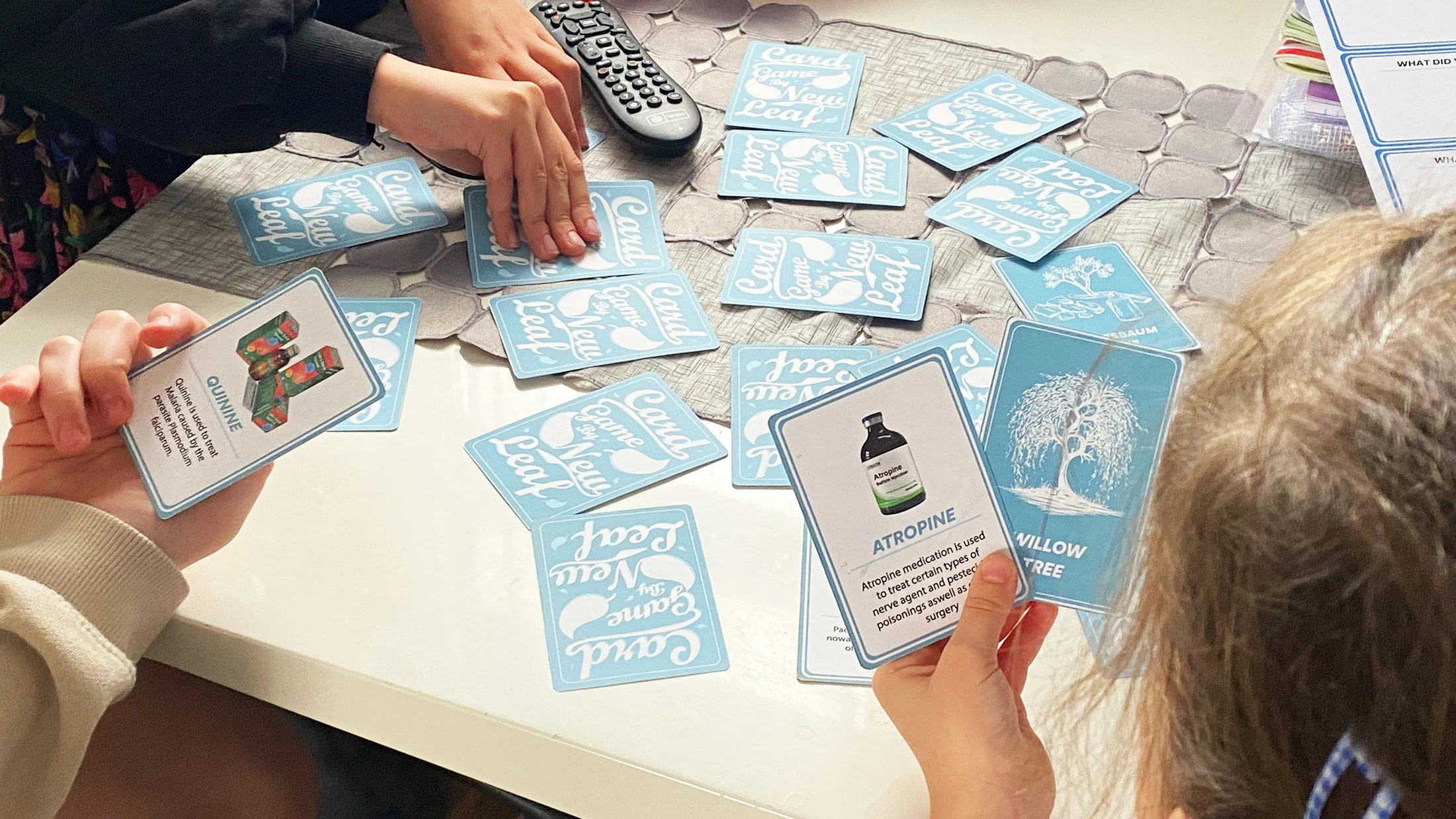 Flip & Cure — cards spread