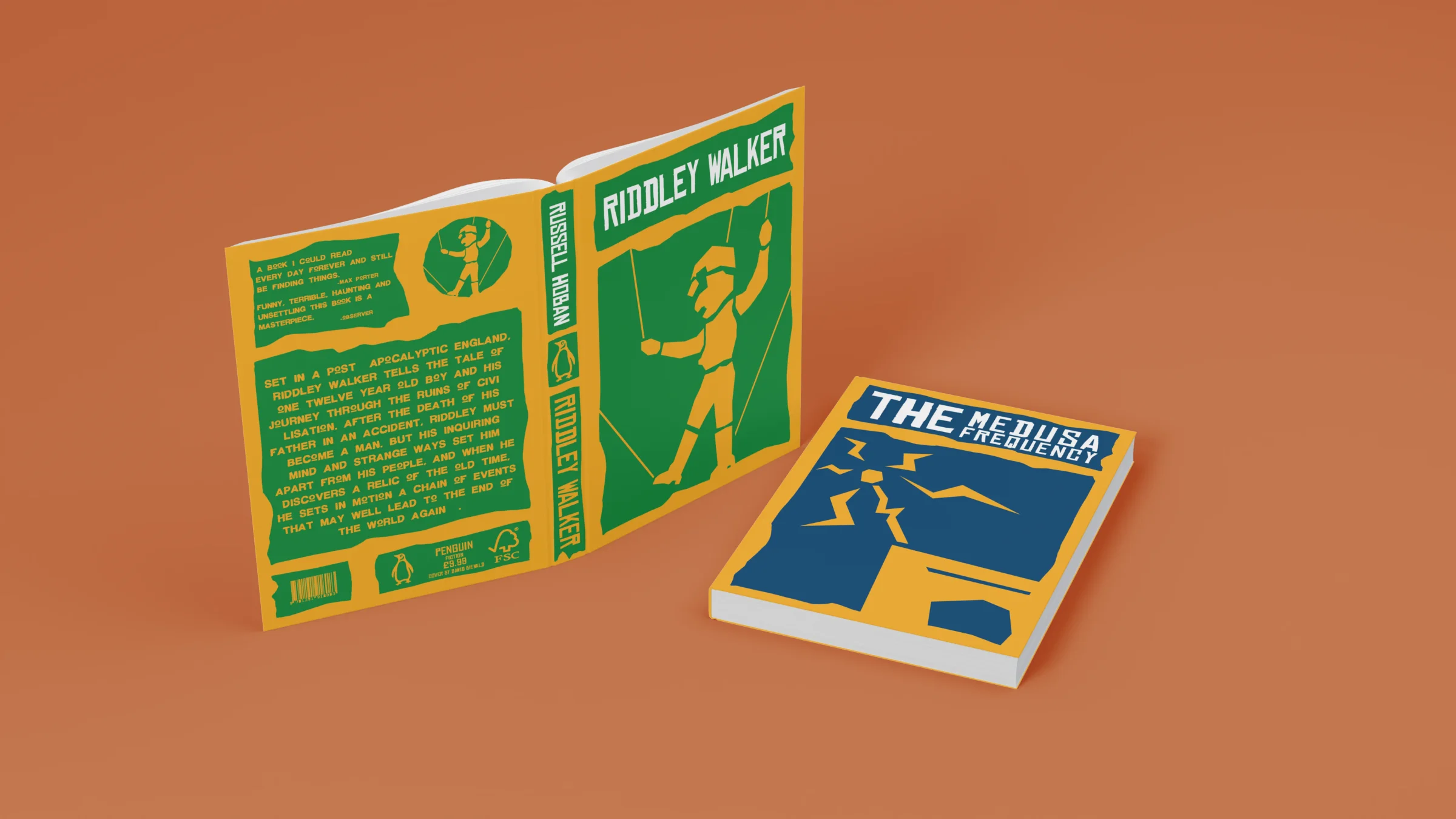 Russell Hoban — character illustration