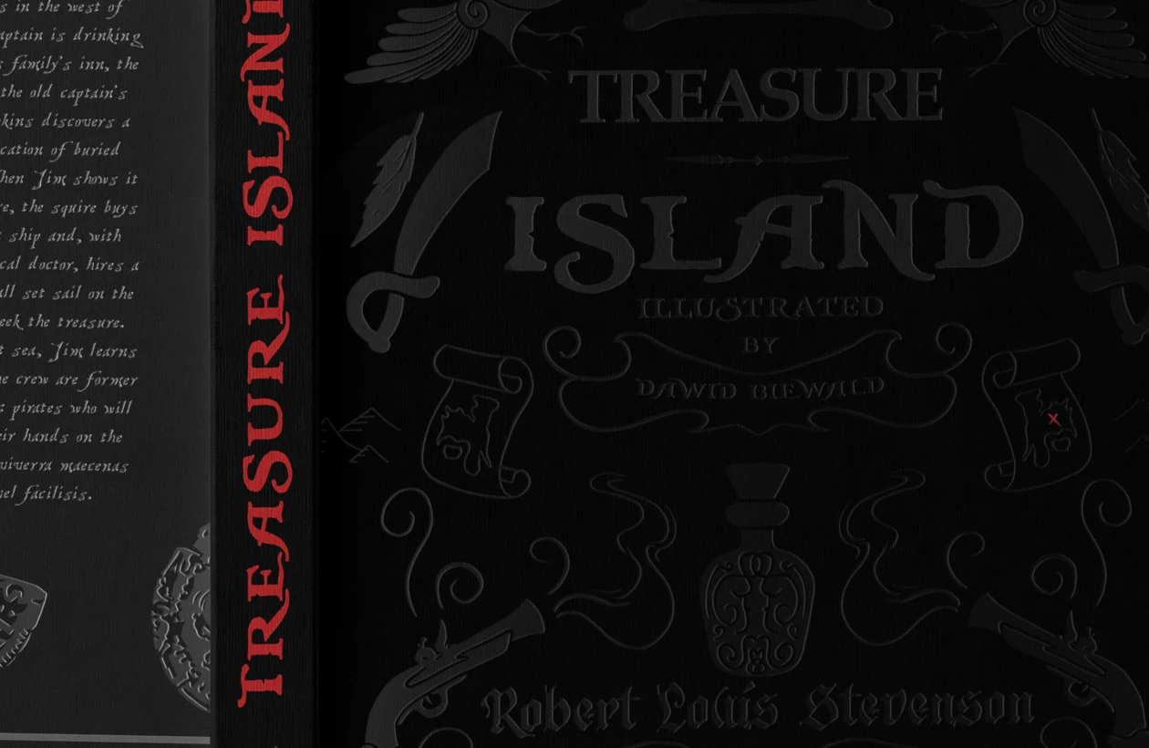 Treasure Island — cover artwork detail